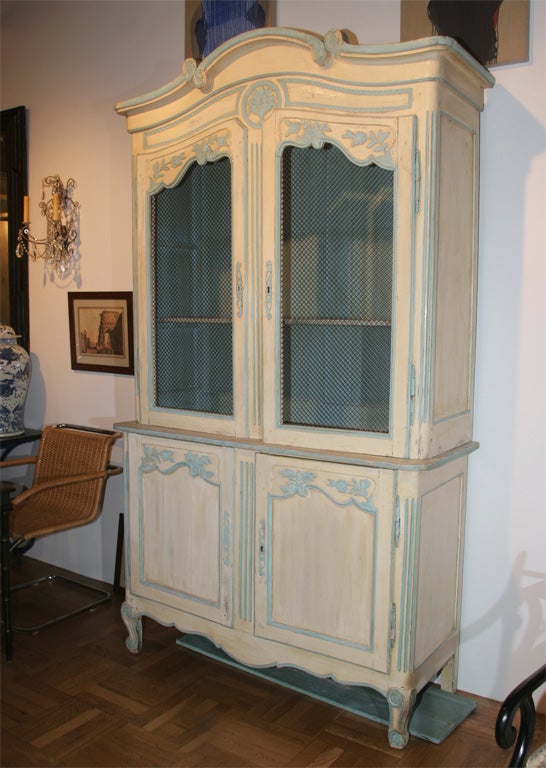 A Louis XV Provencial Buffet a Deux Corps