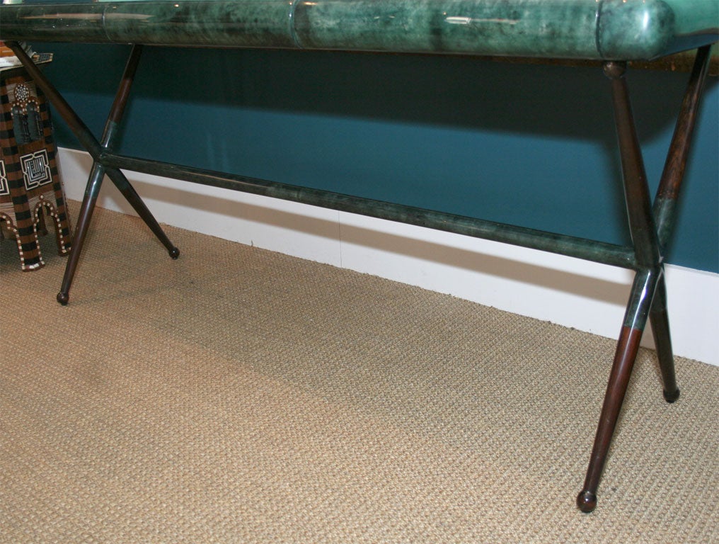 Parchment desk/console
