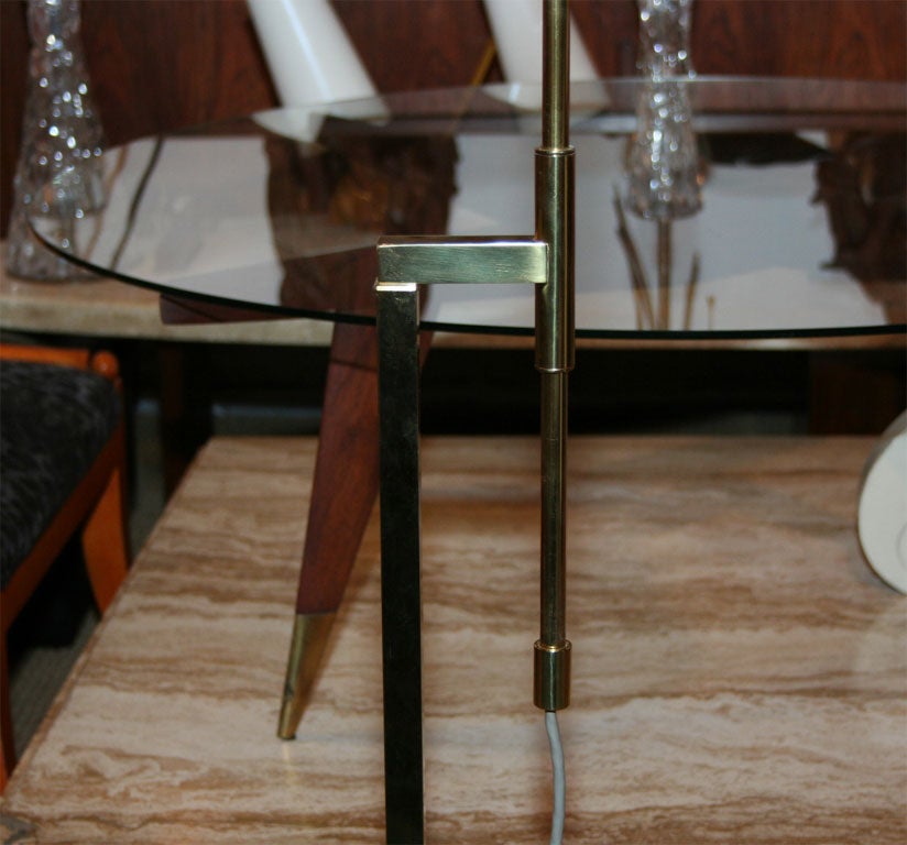 Modernist Adjustable Floor Lamp by Laurel In Excellent Condition In New York, NY