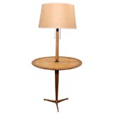 Tripod Floor Lamp Table by Edward Wormley for Dunbar