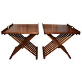 Pair of Campaign Folding Tables by Stewart MacDougall 3