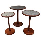Set of Three Occasional Tables by Gordon Martz