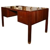 A mahogany desk by Rene Herbst