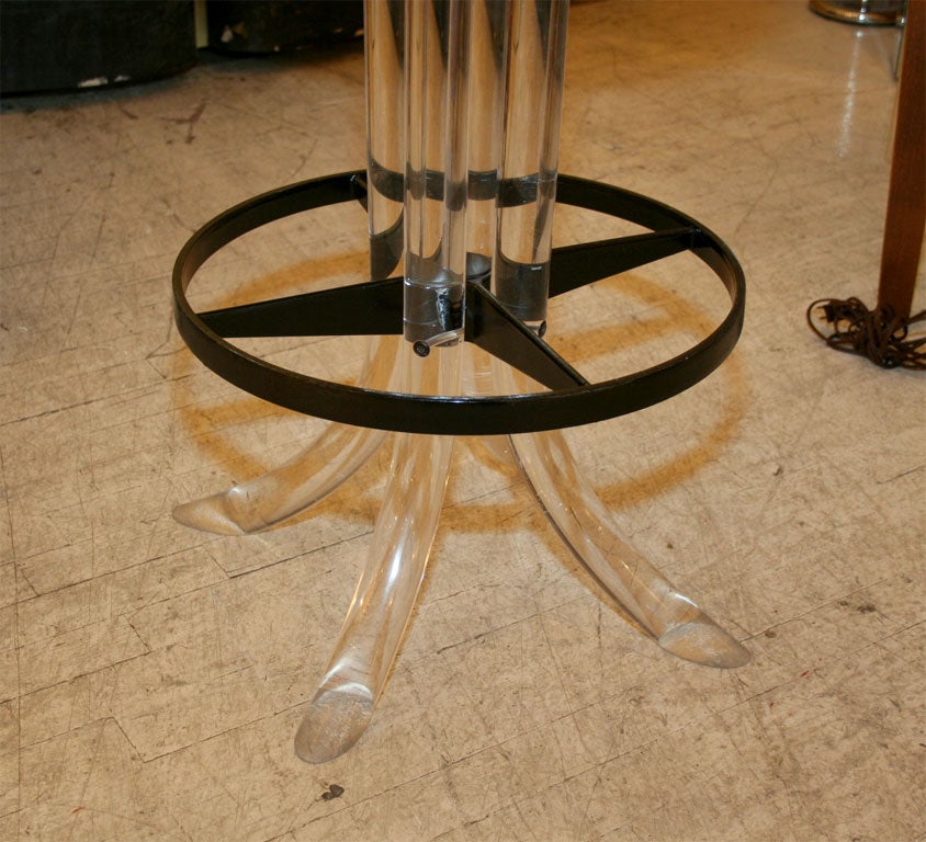 Lucite Bar Stools