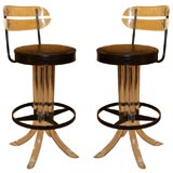 Vintage Lucite Bar Stools