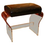 Lucite Stool