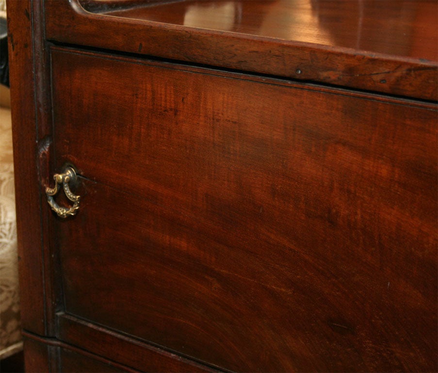 Pair of Early 19th Century Mahogany Cupboards In Excellent Condition In New York, NY