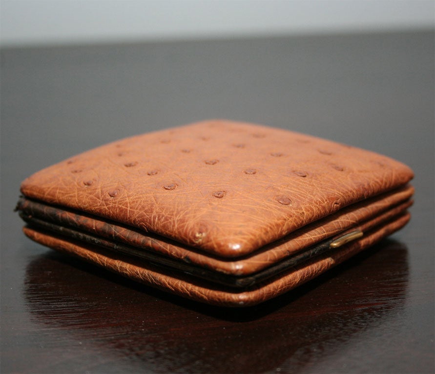 Brown Leather Travel Clock 6