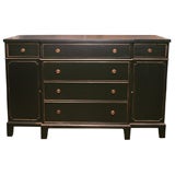Vintage Painted Empire Style Sideboard
