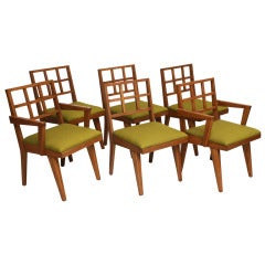 A Set Of 6 Robsjohn Gibbings Dining Chairs