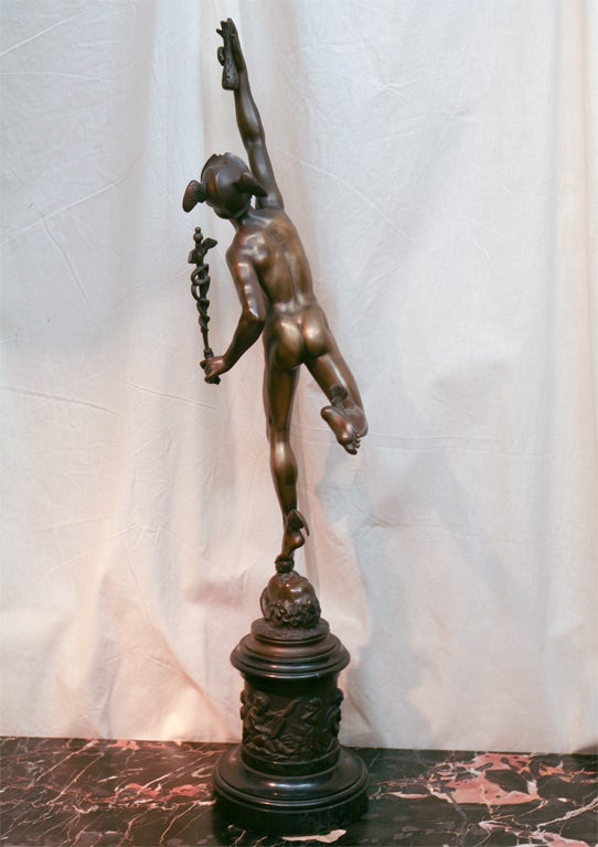 Unknown Sculpture of Mercury For Sale