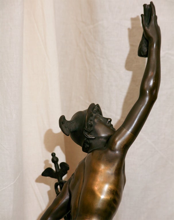 Sculpture of Mercury For Sale 2