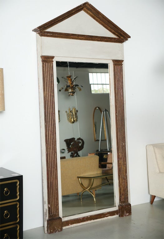 Monumental Swedish Architectural Mirror