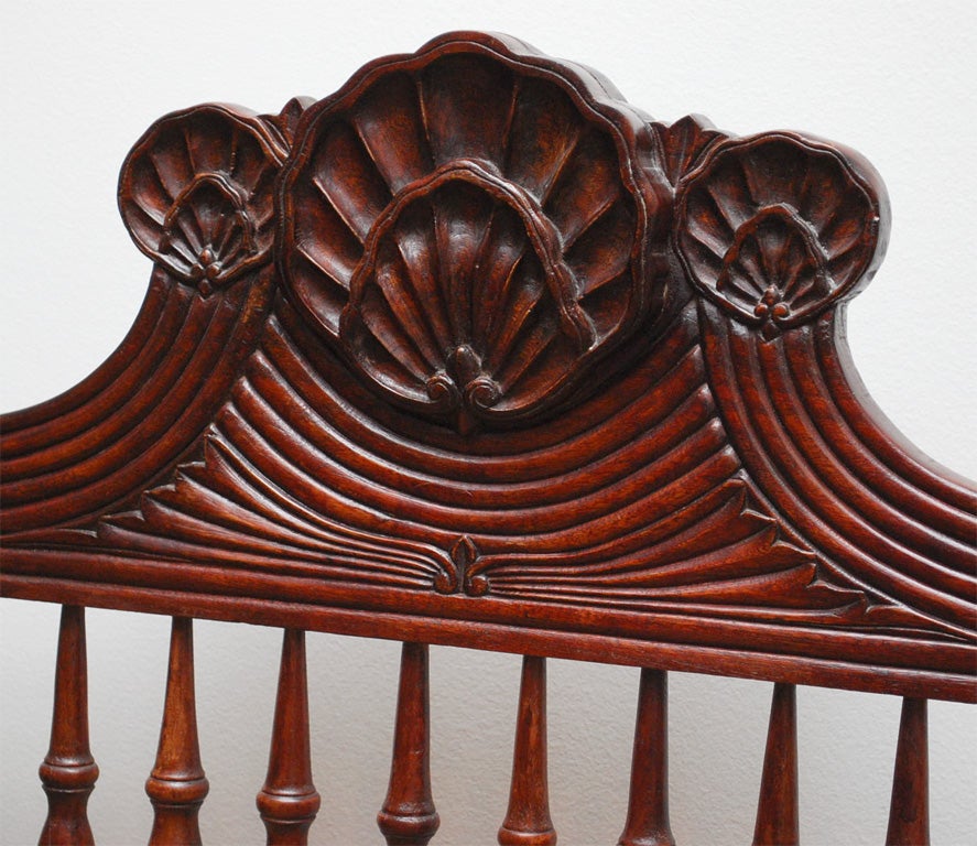 Early 19th Century British Colonial Teak Four Poster Bed 1