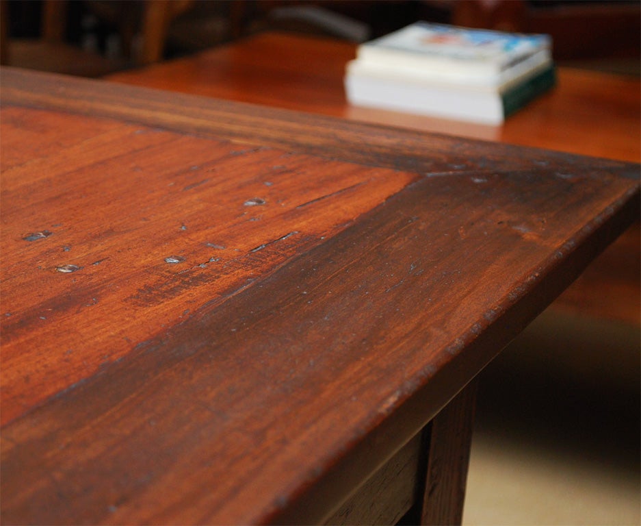 7 foot 11 inch Long Farmhouse Dining Table at 1stdibs