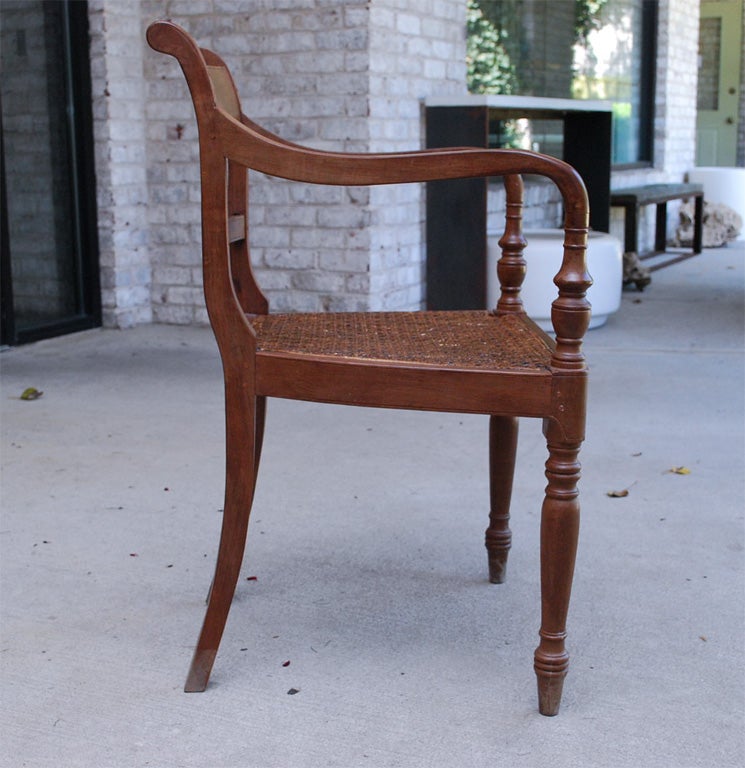 Teak Set of Ten 19th Century British Colonial Dining Chairs