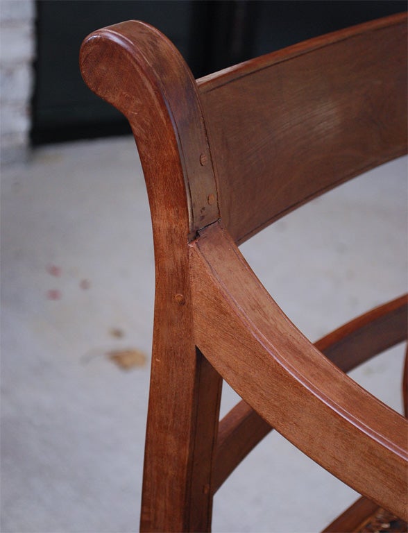 Set of Ten 19th Century British Colonial Dining Chairs 2