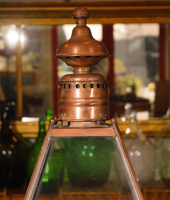 Gilt Victorian Gas Lamp as a Table Lamp