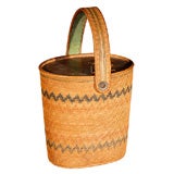 Antique Alms Basket