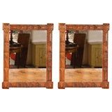 Pr Tramp Art Frames with Mirrors