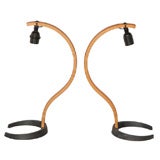 Pair of Arc Table Lamps
