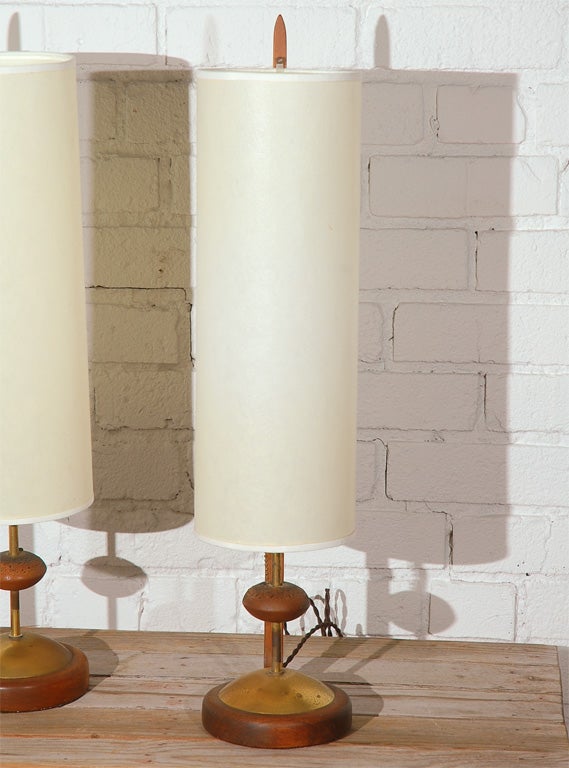 Pair of Modeline Table Lamps 3