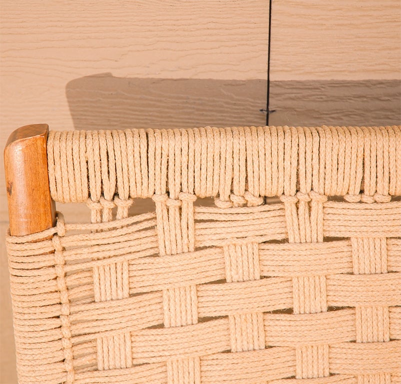 Rope Hans Wegner style Folding Chair