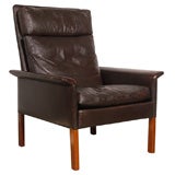 Leather Club Chair by Hans Olsen