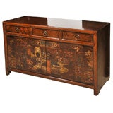 Painted Low Chest from China
