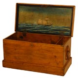 19th Century Pine Sailors Box