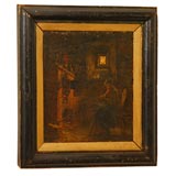 A German School Painting Titled "A Peaceful Moment"