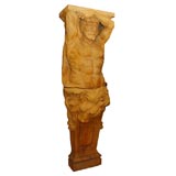 Impressive Terracotta Statue Signed Ruffier