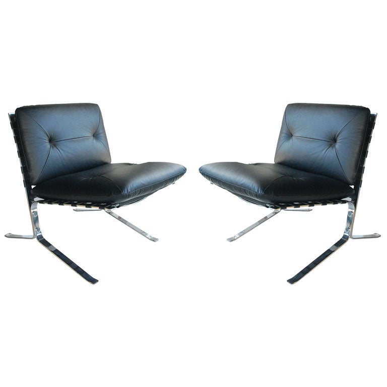 Pair of "Joker" Chairs by Olivier Mourgue