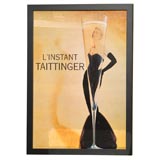 Vintage L'Instant Taittinger Print