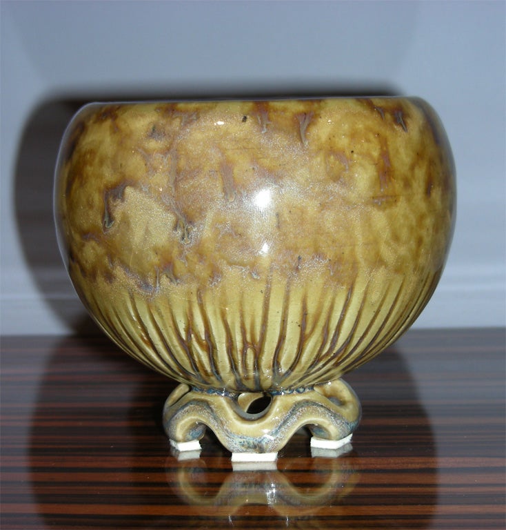 Frédéric Kiefer 1940's Ceramic Bowl
