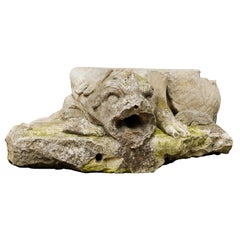 Carved  Stone Architectural  Fragment