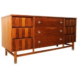 Stanley Rosewaood and Walnut Chest