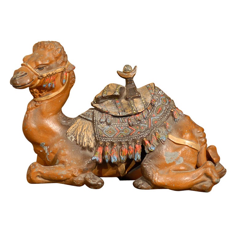 Camel Inkwell at 1stDibs