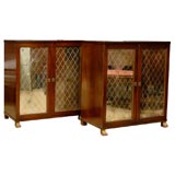 Pair of Regency Style Cabinets
