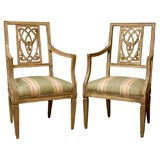 Pair of 18th Century Arm Chairs