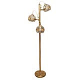 Glass Globe Floor Lamp