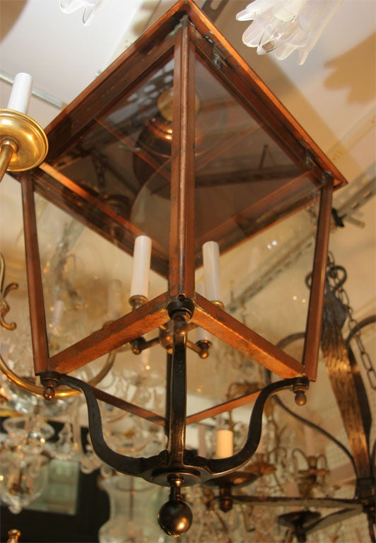 Mid-20th Century a pair of fabulous large hall lanterns For Sale