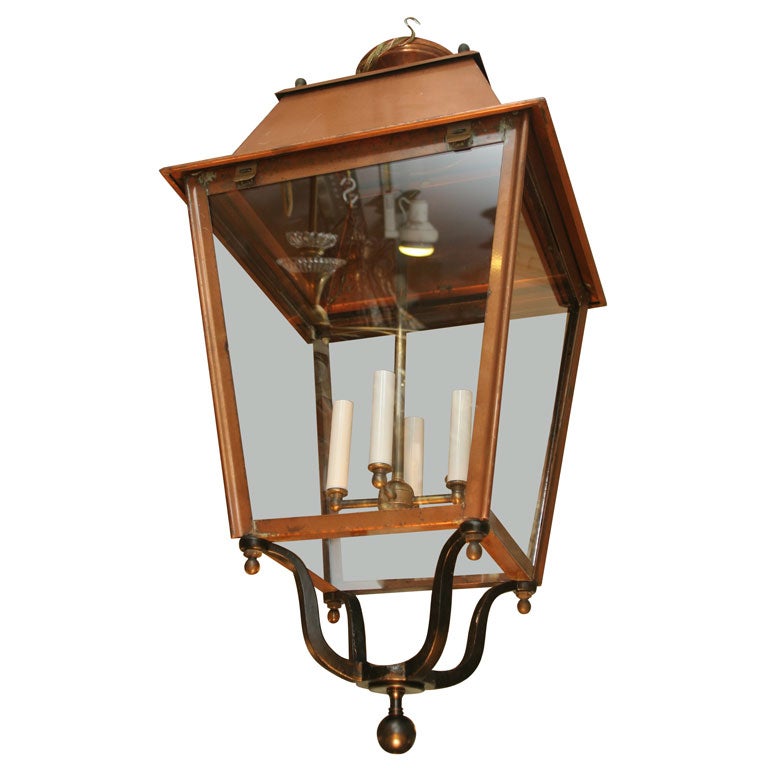 a pair of fabulous large hall lanterns For Sale