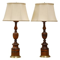 Pair of 19th Century Italian Pricket Lamps