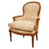 Antique 19th Century Bergere