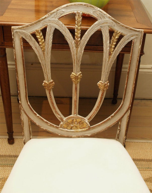 19th Century Italian dining chairs