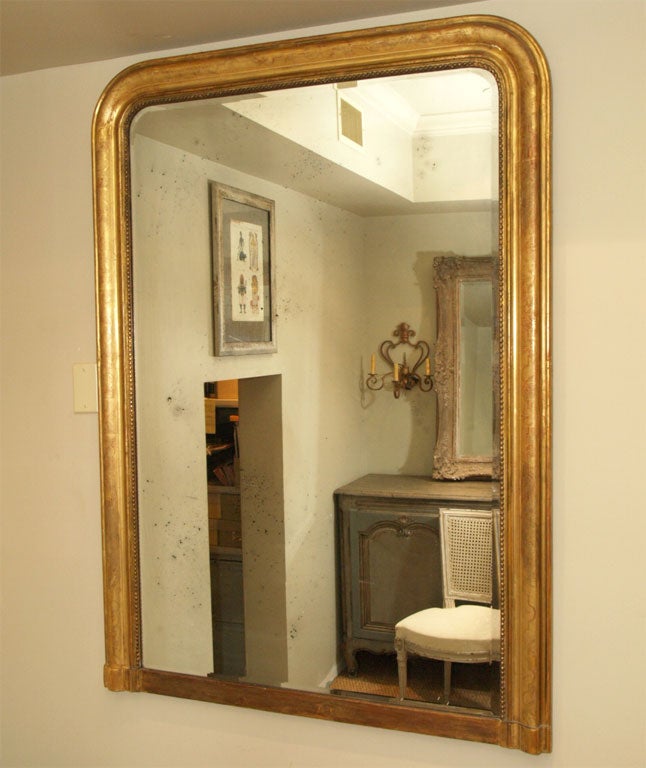 Louis Philippe gilt mirror
