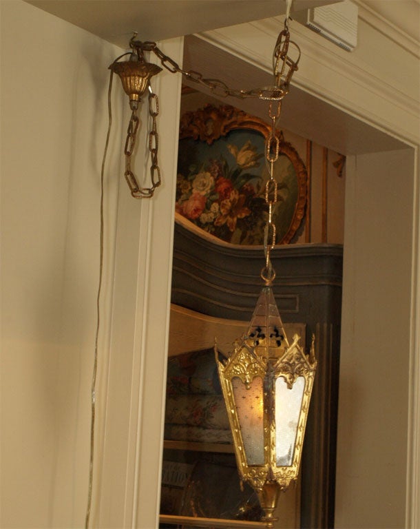 18th C  Italian Processional Lamp For Sale 5