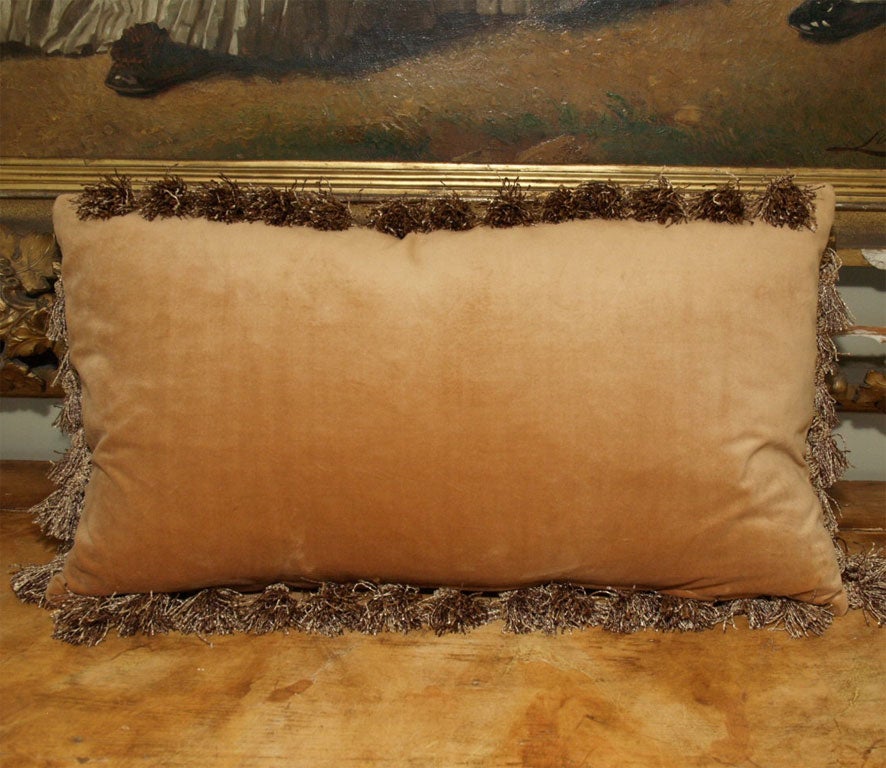 Pheasant aubusson pillow 2