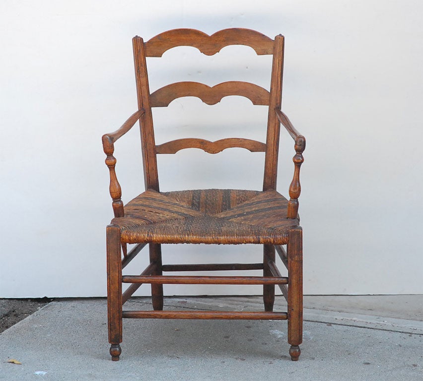 French 19thC. provencal armchair